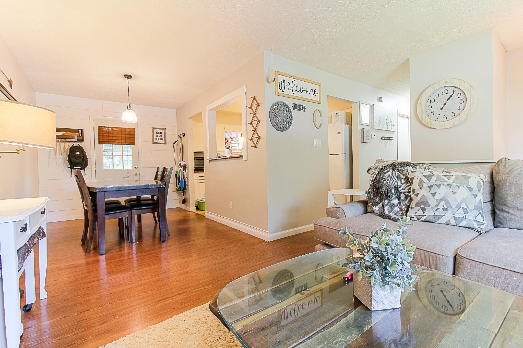 4129 Angola Road Knoxville, TN 37921 - Photo 6 of 28 a living room with furniture and wooden floor
