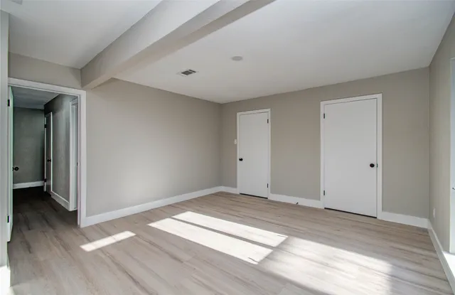 wooden floor in an empty room