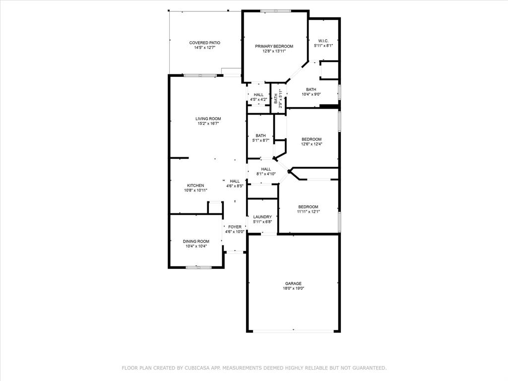 917 North Fork Ranch Road Waco, TX 76705 - Photo 23 of 23 a picture of a floor plan