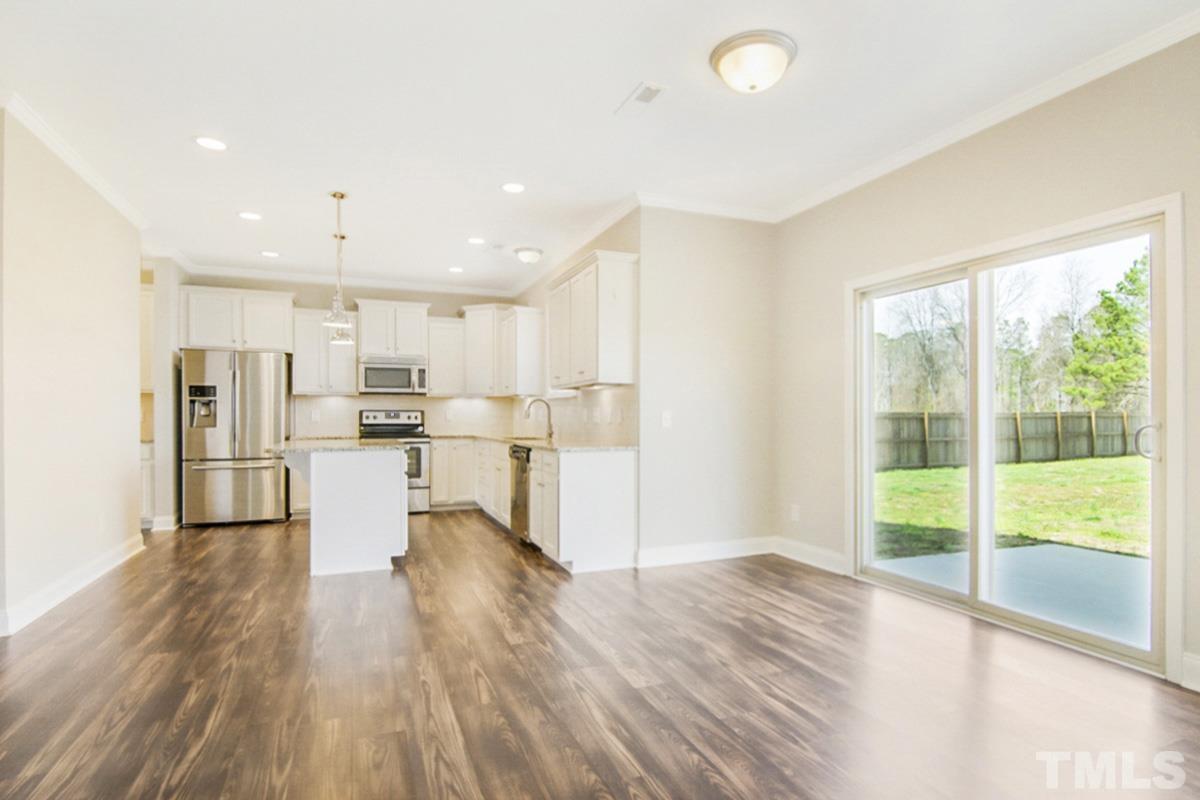 35 Waterpine Drive Garner, NC 27529 - Photo 8 of 25 a view of kitchen with wooden floor