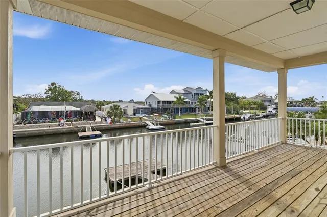 a view of balcony with city view