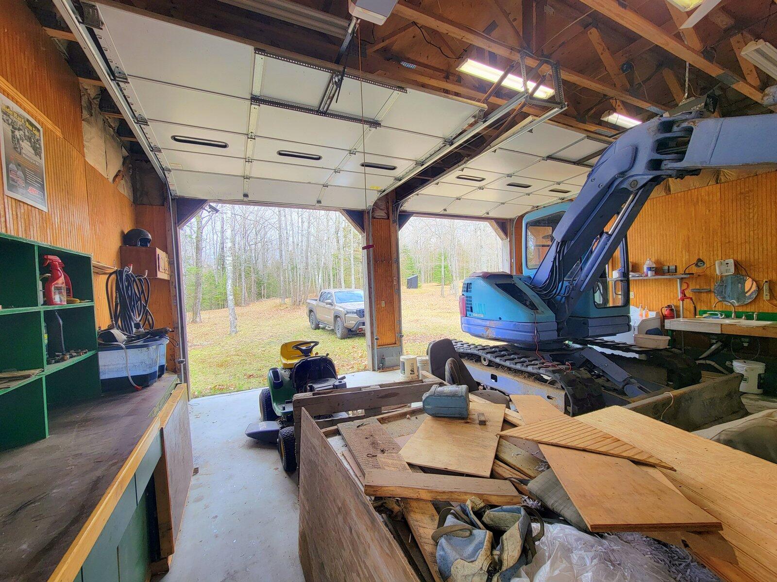 69 Tory Hill Road Phillips, ME 04966 - Photo 7 of 29 07-Garage Interior 1