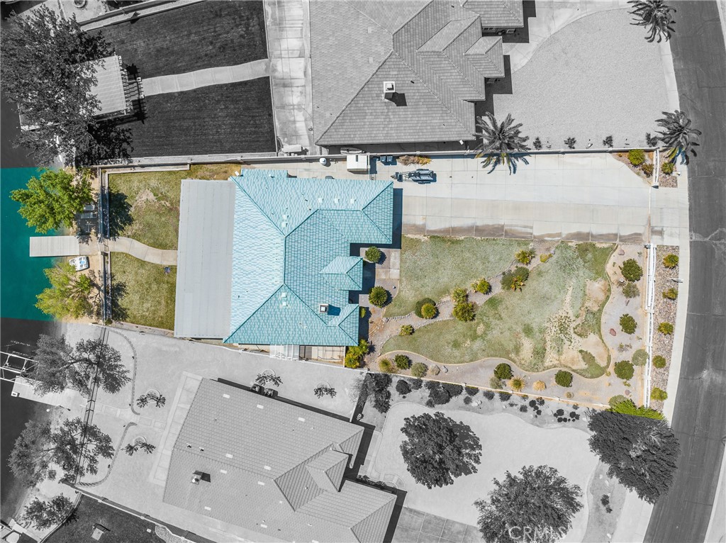 39429 Mountain View Road Yermo, CA 92398 - Photo 7 of 47 an aerial view of a house with a yard