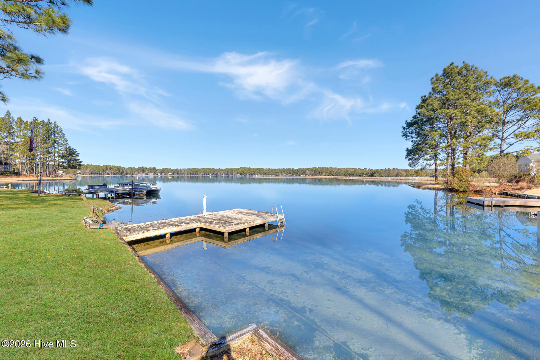 113 Cardinal Lane West End, NC 27376 - Photo 25 of 33 back dock-water view