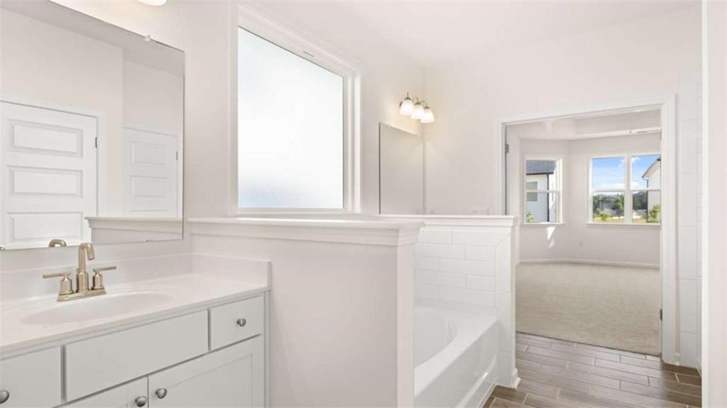 13623 Whitman Lane Covington, GA 30014 - Photo 23 of 45 a bathroom with a sink and a mirror