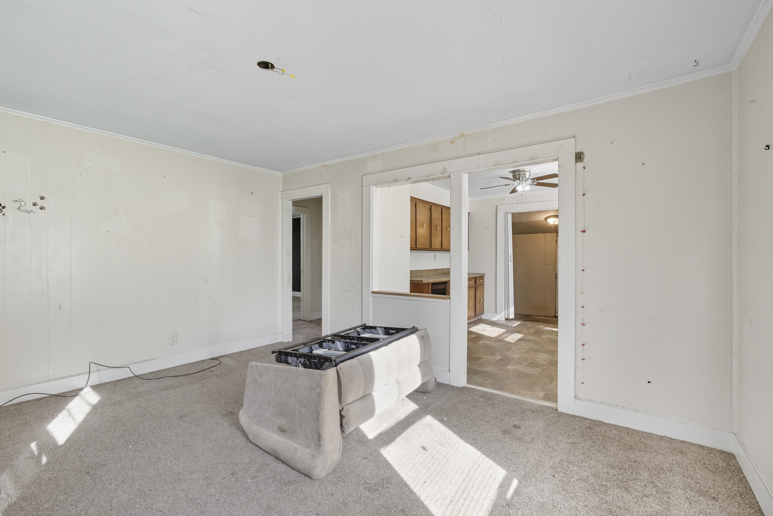 2307 Harding Road Augusta, GA 30906 - Photo 10 of 37 Living room with view of kitchen and hallway