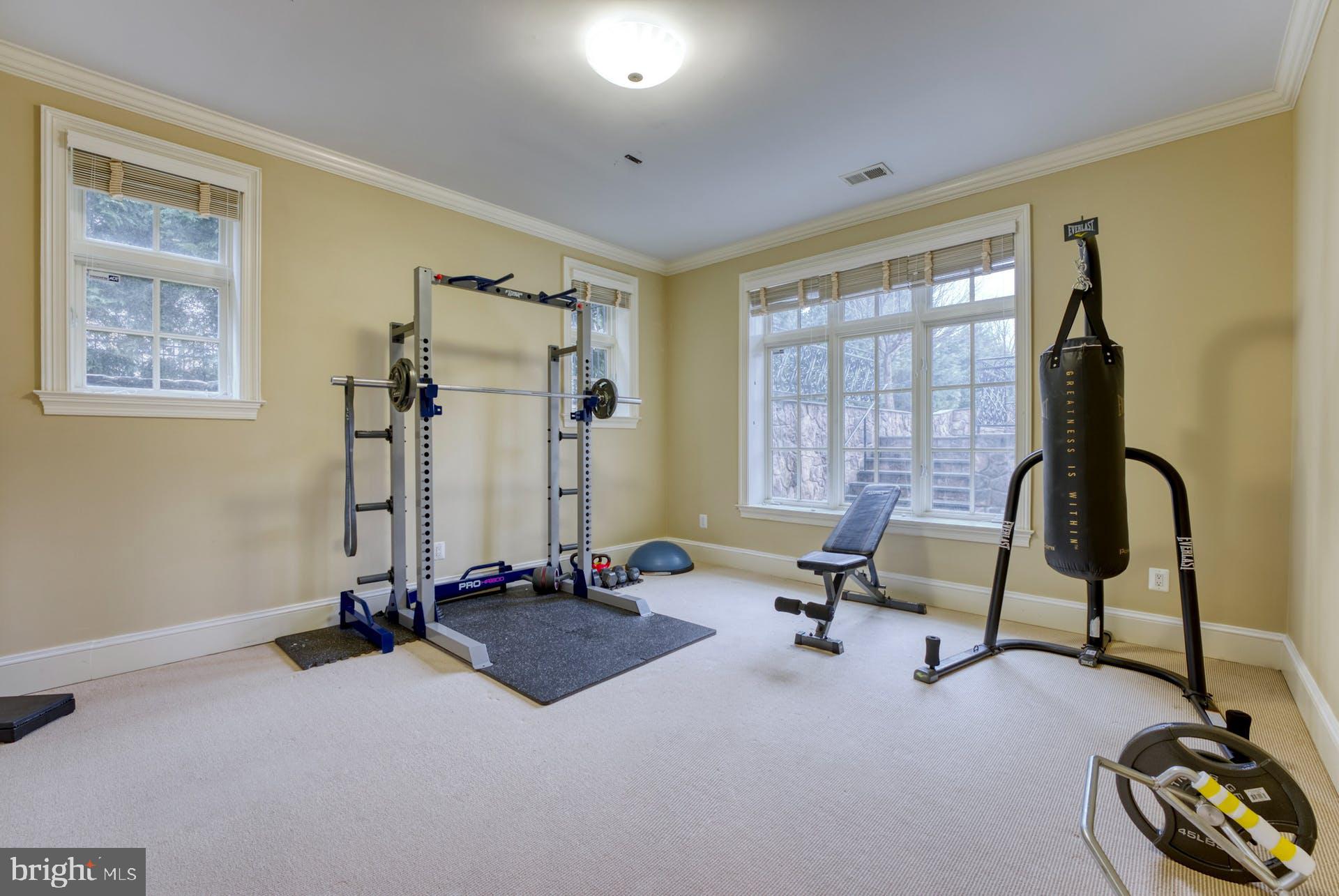8917 Brook Road McLean, VA 22102 - Photo 54 of 74 Bedroom #8 used as exercise room