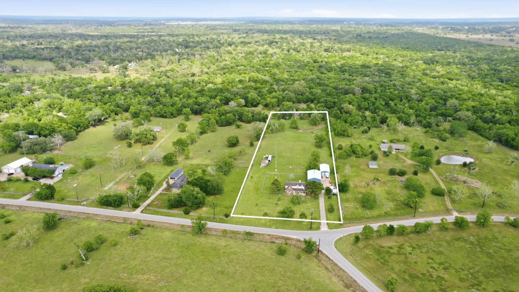3625 County Road 36 Angleton, TX 77515 - Photo 25 of 25 Aerial View