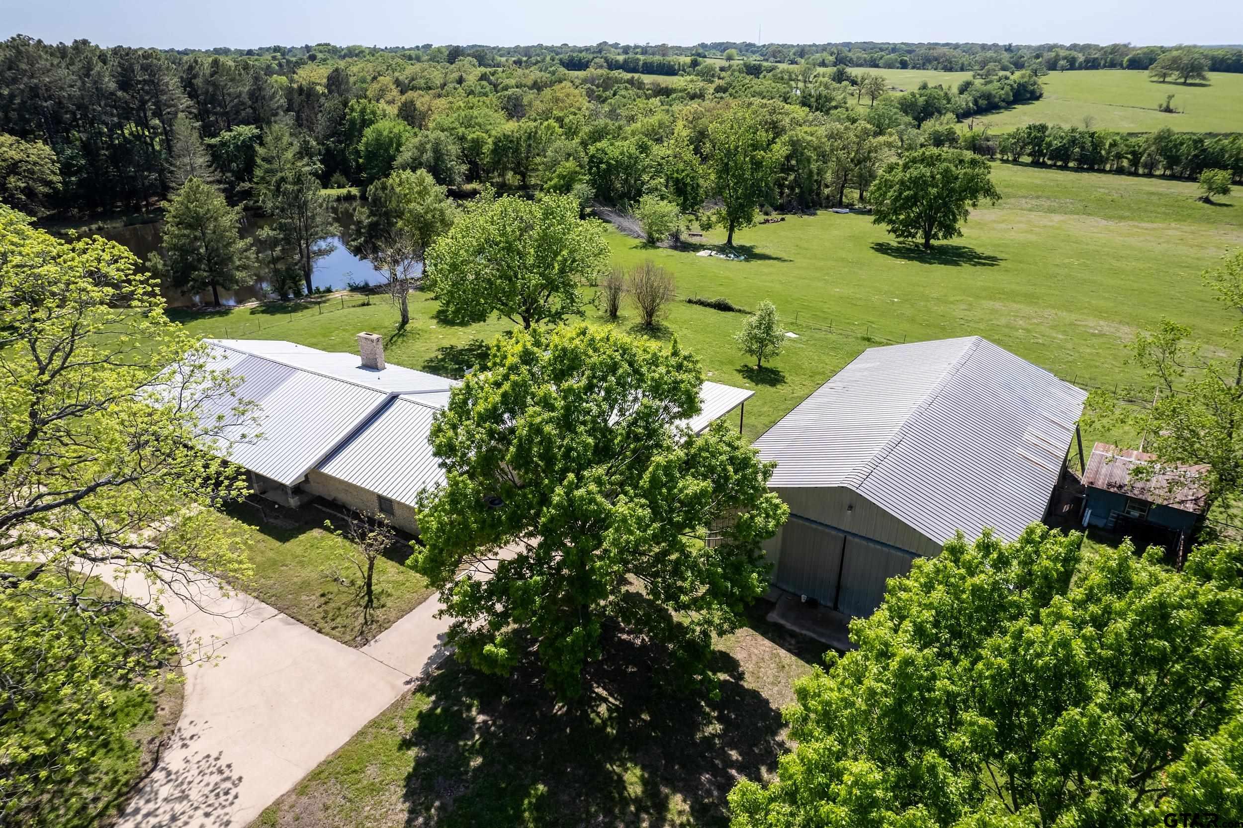 1382 VZ County Road Canton, TX 75103 - Photo 8 of 40 an aerial view of a house with yard and outdoor seating