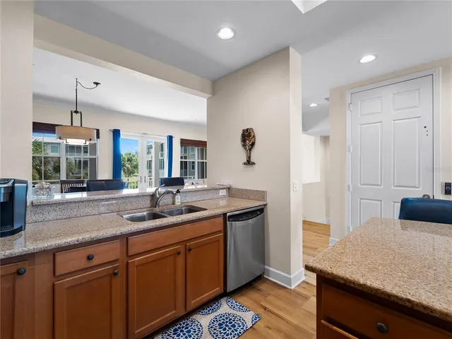 a view of a livingroom with a flat screen tv