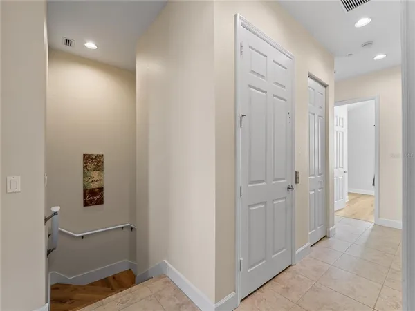 a view of a front door of the house