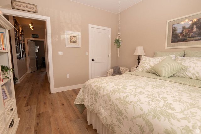 745 East 885 North Beaver, UT 84713 - Photo 23 of 50 Bedroom featuring light wood finished floors and baseboards