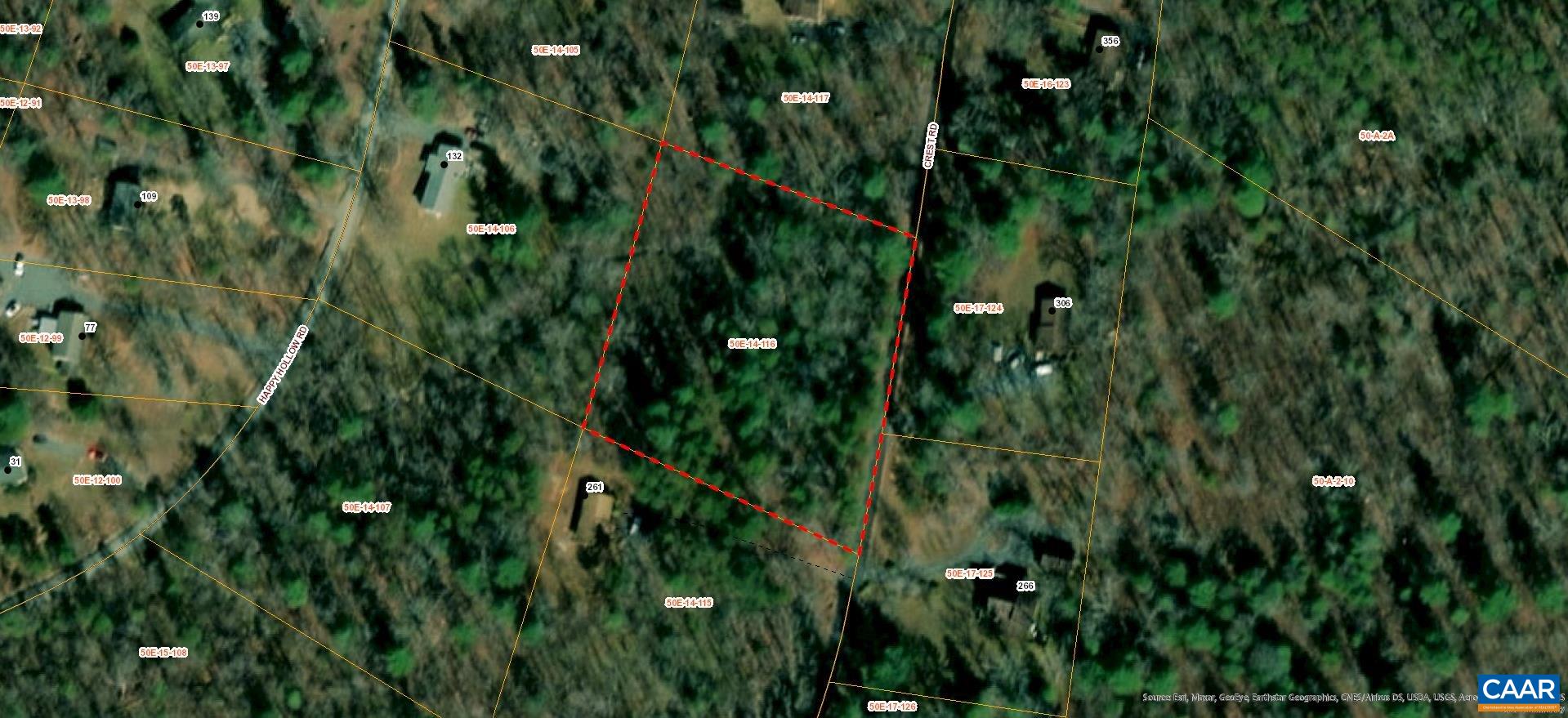 116 Crest Road Ruckersville, VA 22968 - Photo 2 of 4 a view of a lush green forest