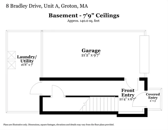 $424,900 | 8 Bradley Drive, Unit A, Groton, MA 01450