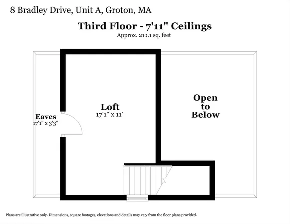 $424,900 | 8 Bradley Drive, Unit A, Groton, MA 01450