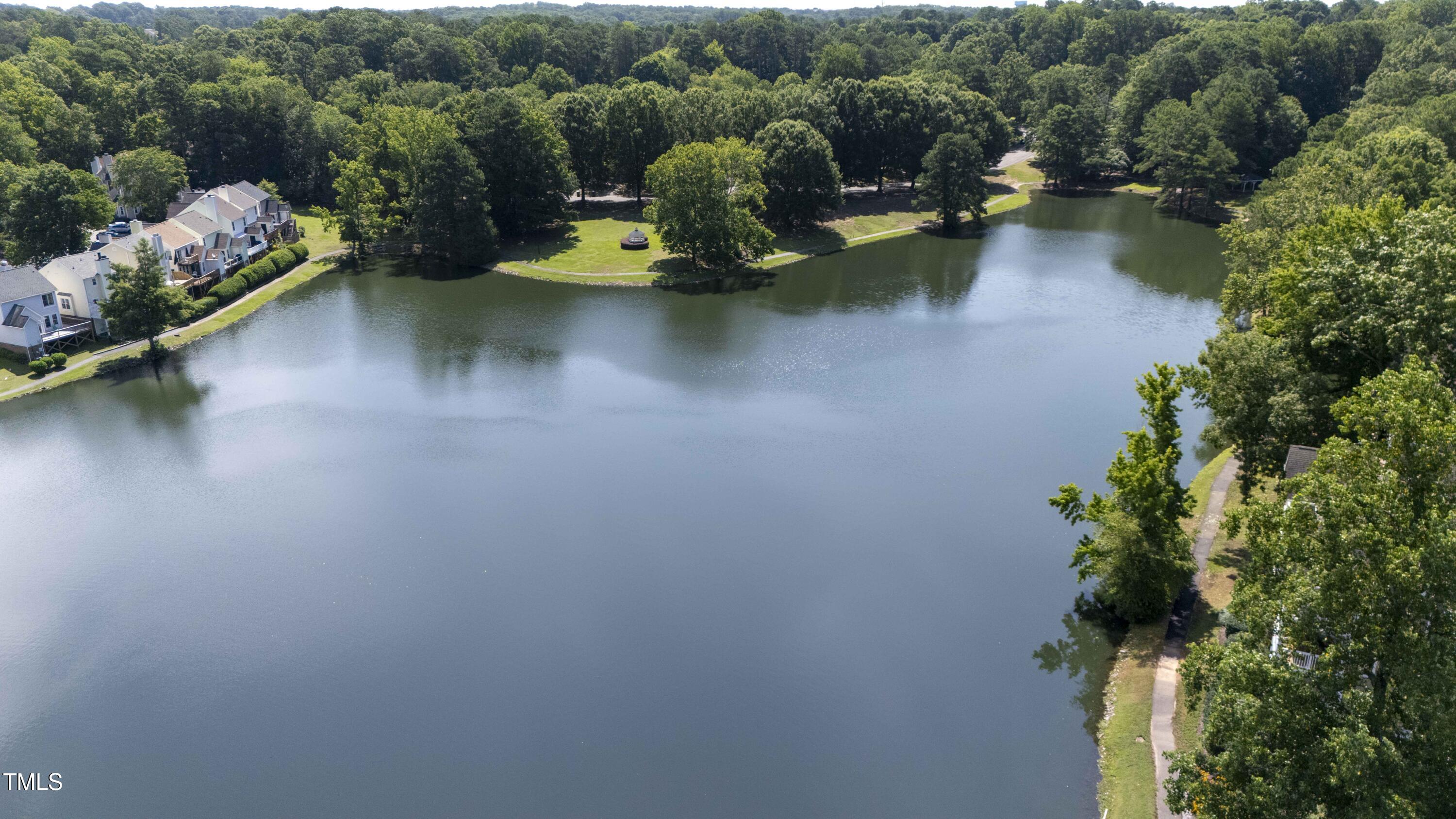720 Springfork Drive Cary, NC 27513 - Photo 31 of 34 a view of a lake with boats