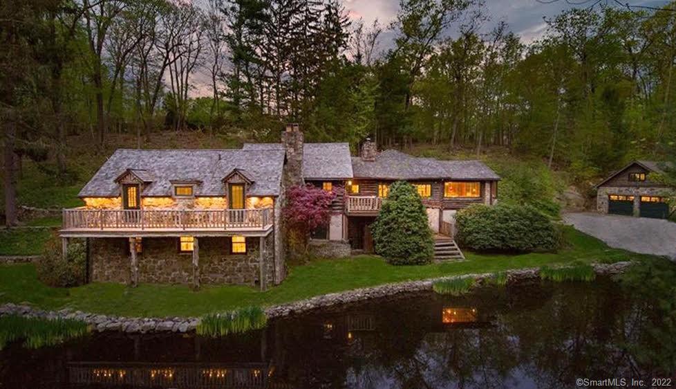367 Newtown Turnpike Weston, CT 06883 - Photo 1 of 1 an aerial view of a house
