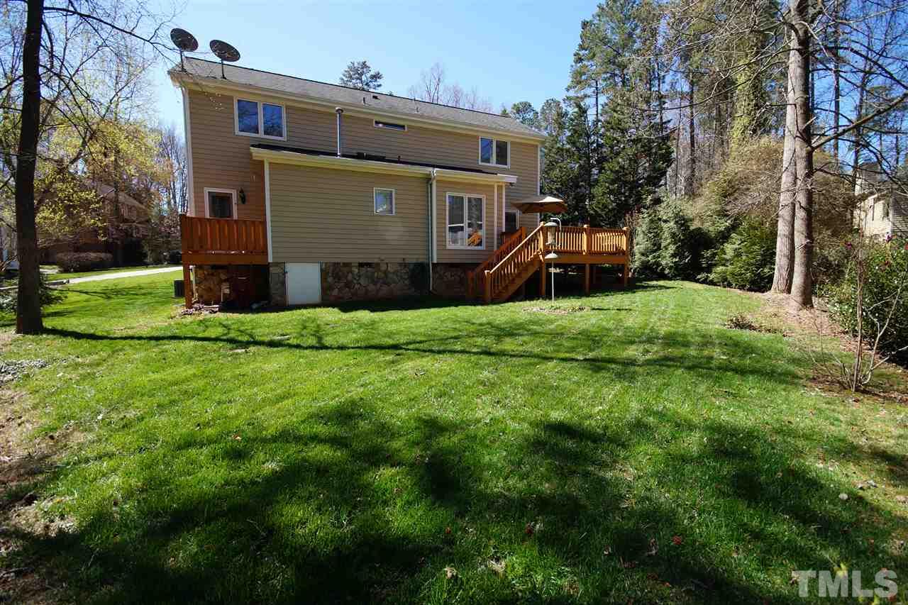 4100 Landfall Court Raleigh, NC 27613 - Photo 20 of 20 a house view with a garden space