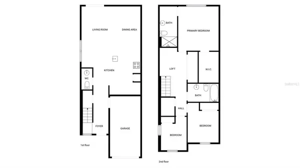 a picture of a floor plan