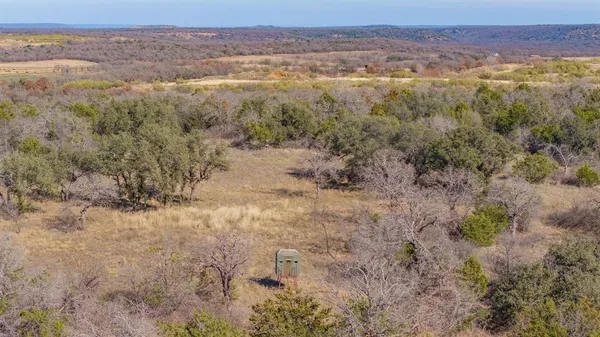 a view of an outdoor space with mountain view