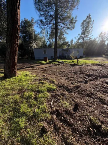 a view of swimming pool with a yard