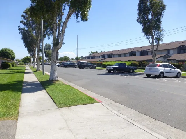 a car parked on the side of the road