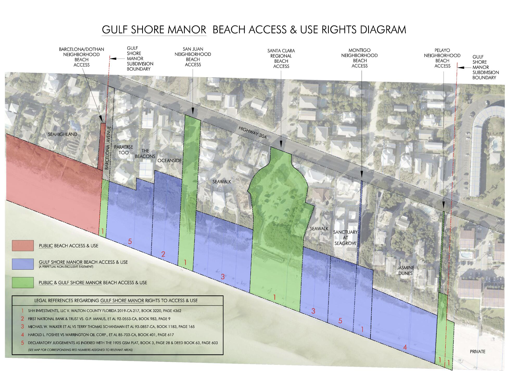 301 San Juan Avenue Santa Rosa Beach, FL 32459 - Photo 57 of 57 Beach Diagram