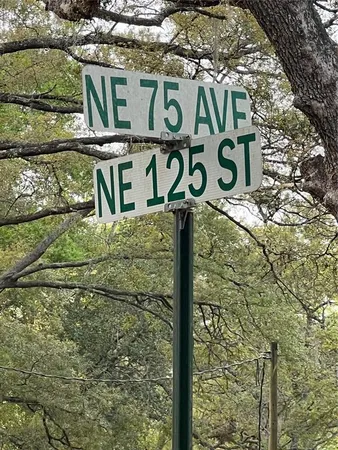 a close up of a street sign