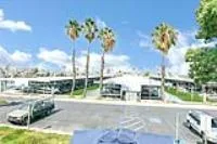 a view of a porch with a yard