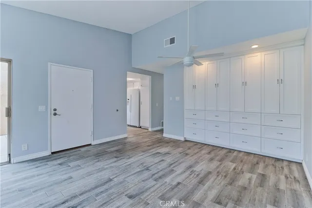 a view of a bathroom from a hallway