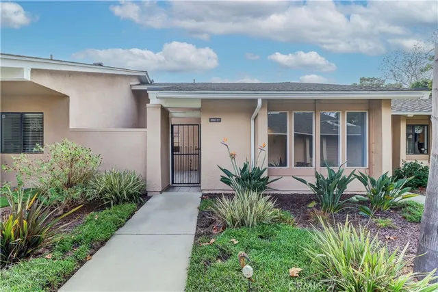 a view of front door