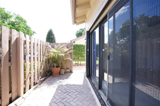 a view of a back yard of the house