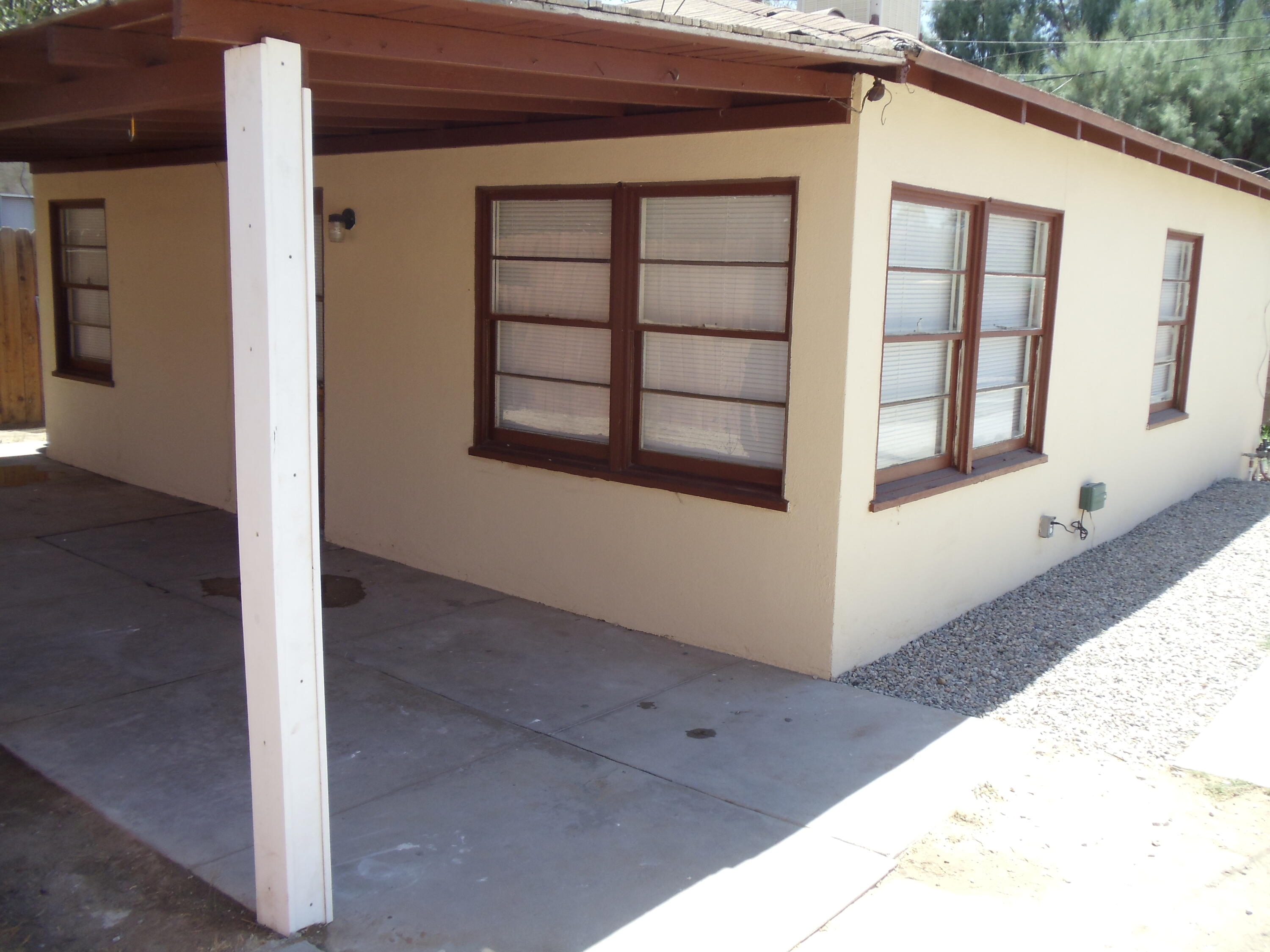 a view of front door of a house