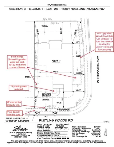 $659,990 | 16127 Rustling Wds Road, Conroe, TX 77302