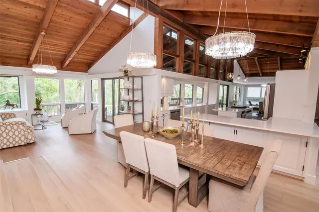 a view of a wooden fence and a plant