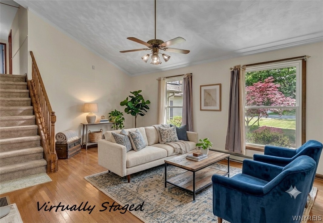 629 Lake Road Porter, NY 14174 - Photo 21 of 49 Virtually Staged Livingroom