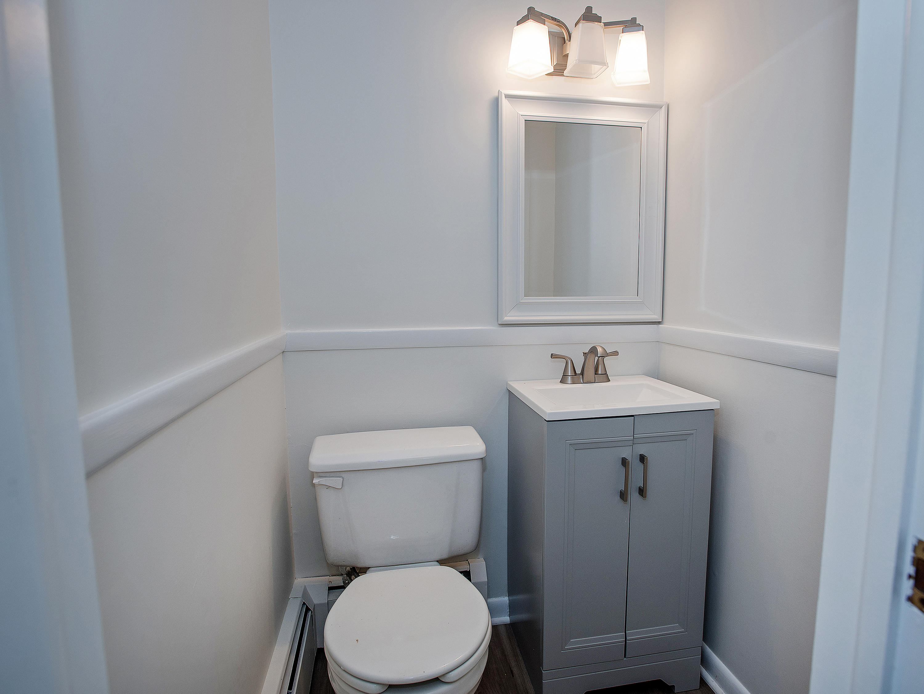 32 Putnam Road New Canaan, CT 06840 - Photo 19 of 25 Half bath off of rec/playroom
