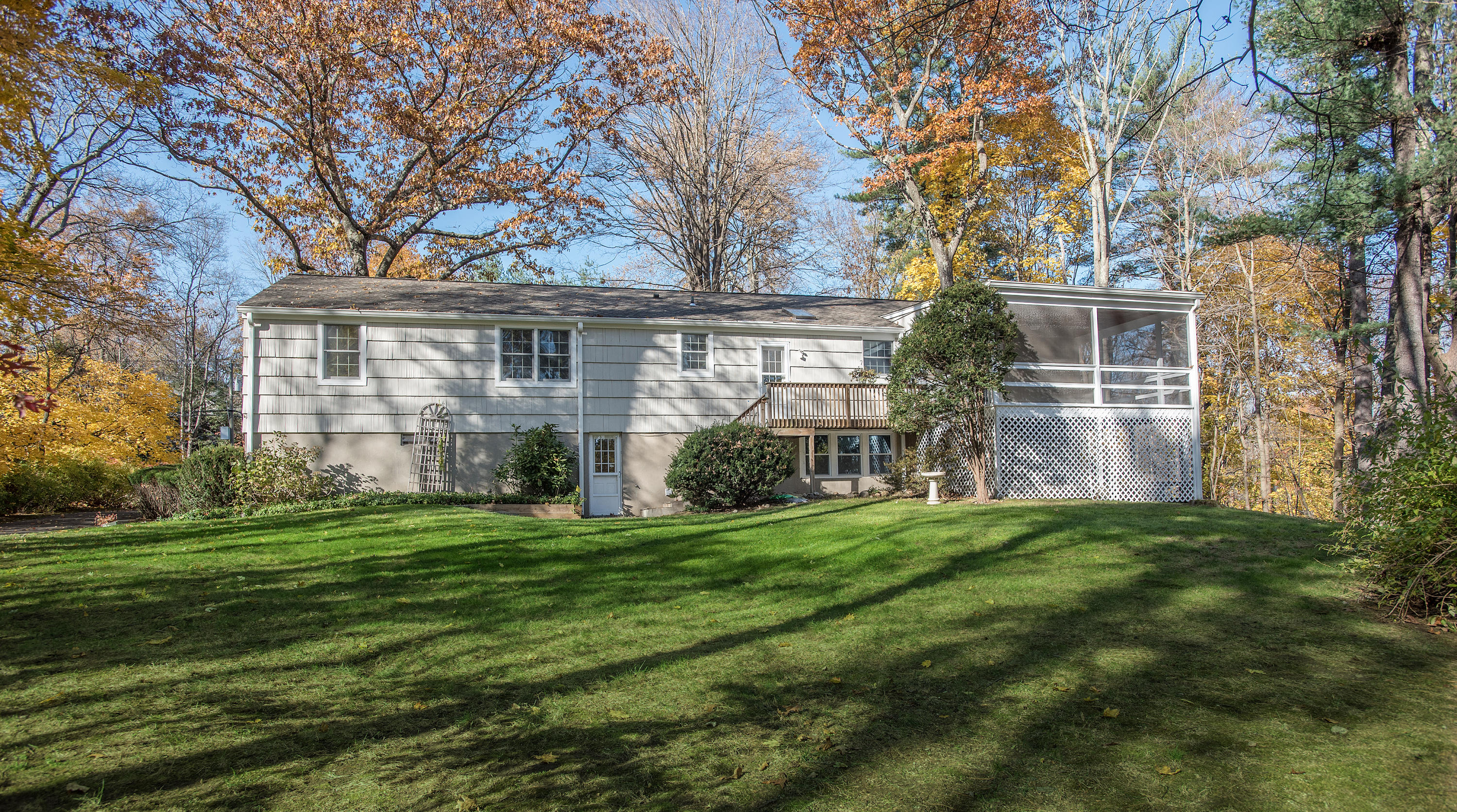 32 Putnam Road New Canaan, CT 06840 - Photo 23 of 25 Rear view of home