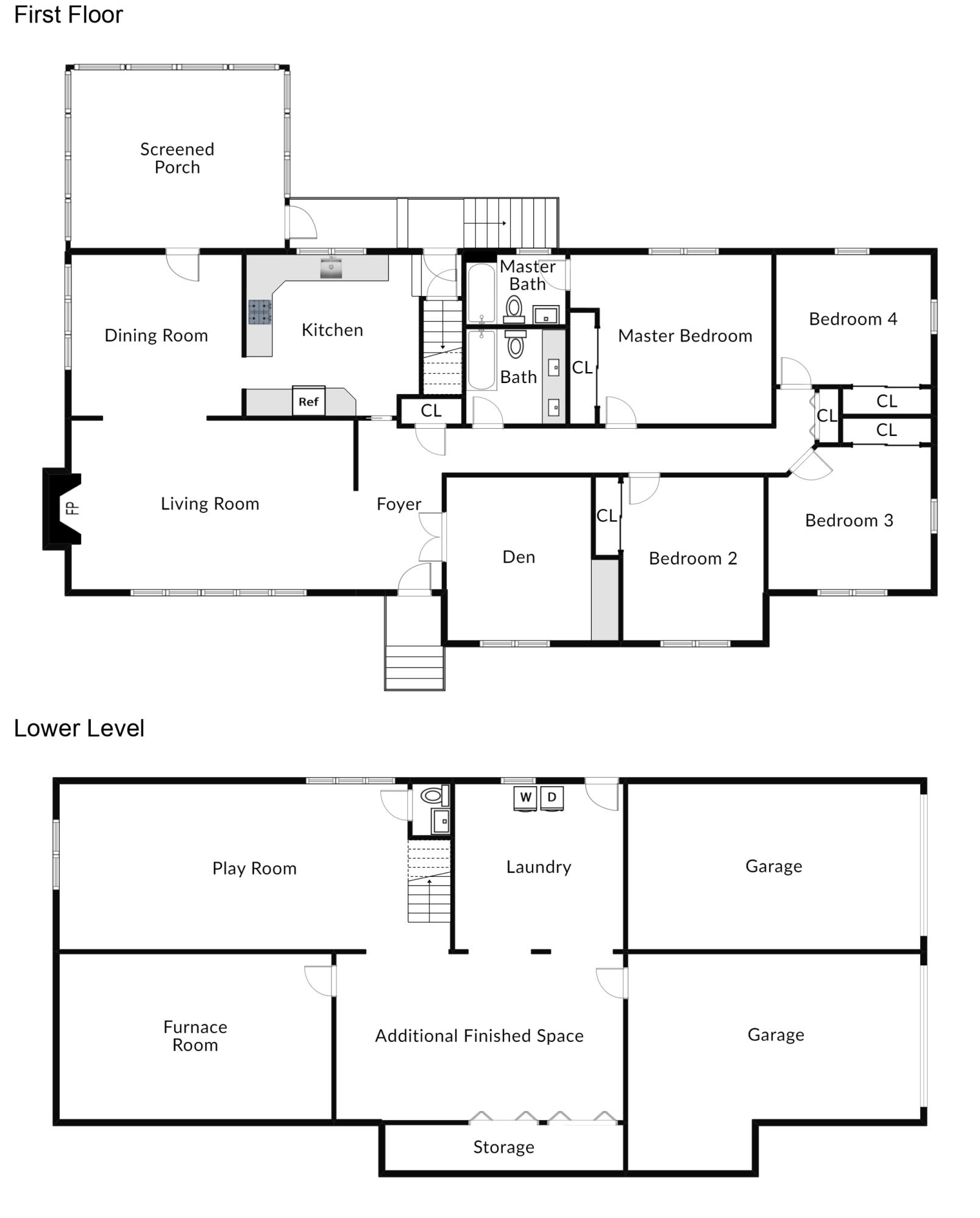 32 Putnam Road New Canaan, CT 06840 - Photo 25 of 25 Floorplan