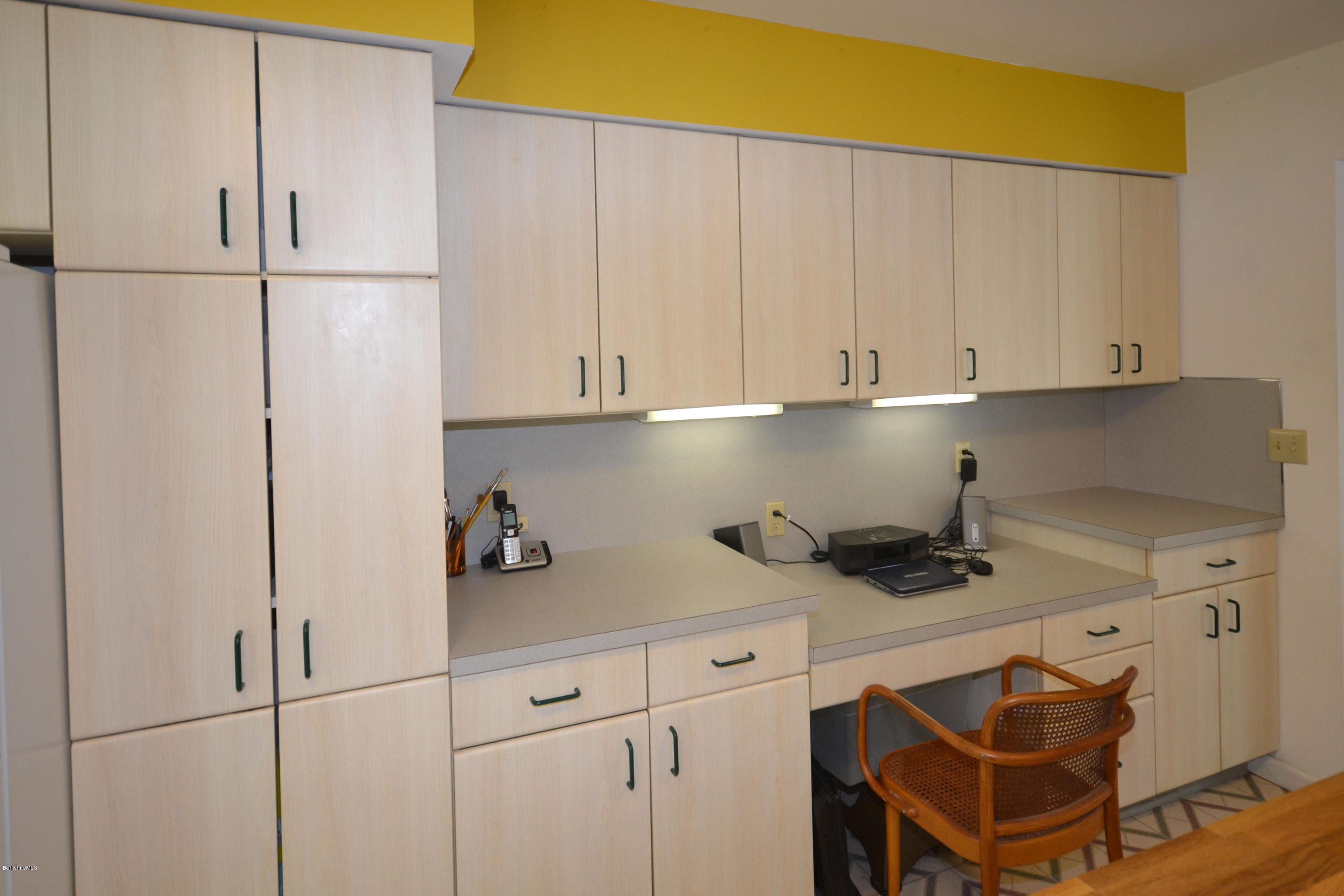 341 Pierce Road Windsor, MA 01270 - Photo 14 of 44 a kitchen with stainless steel appliances white cabinets and a refrigerator