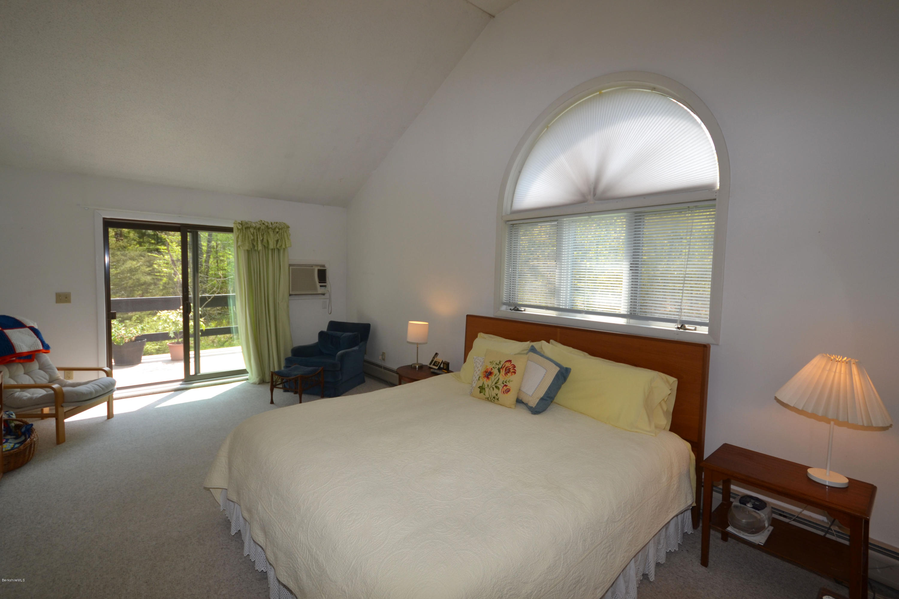 341 Pierce Road Windsor, MA 01270 - Photo 22 of 44 a bedroom with a bed and a large window