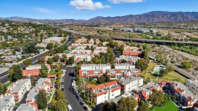 a view of lake and mountain