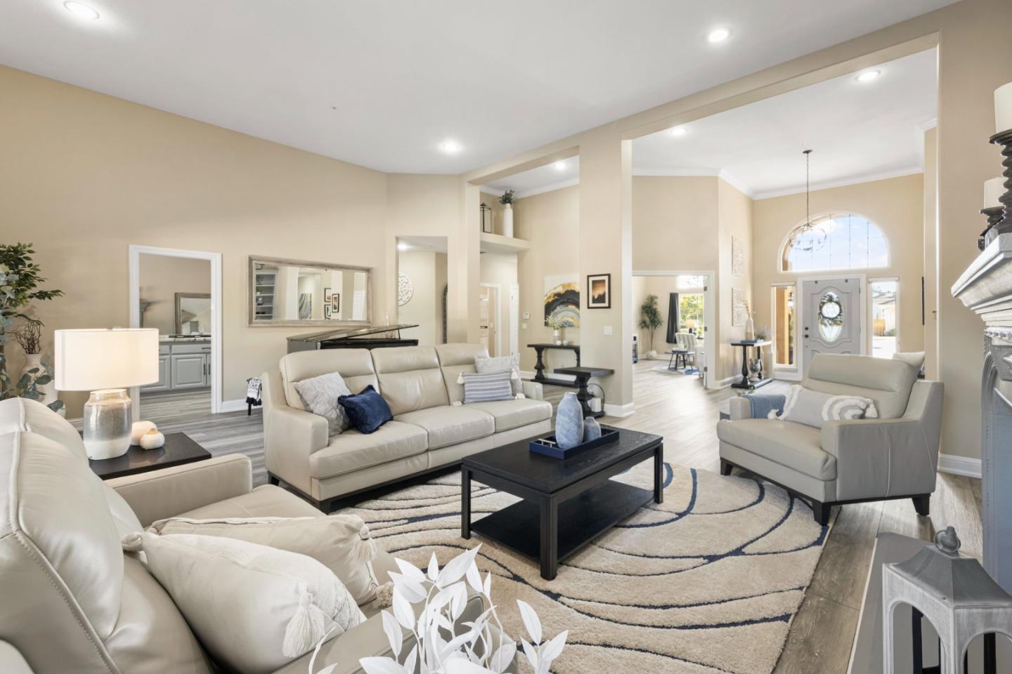 1980 Pear Drive Morgan Hill, CA 95037 - Photo 15 of 100 a living room with furniture and a large window