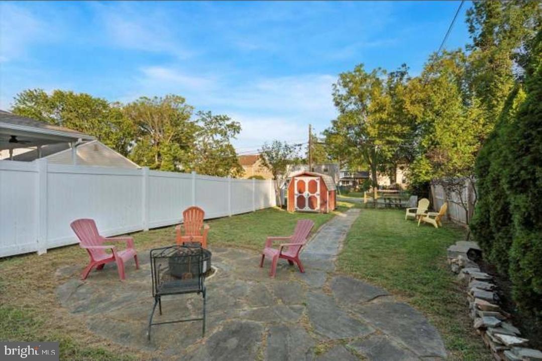 617 Manchester Avenue Media, PA 19063 - Photo 6 of 17 a view of a chairs and table in patio