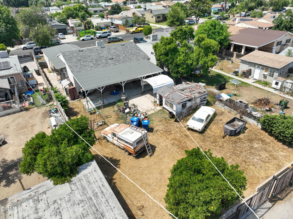 14306 Aztec Street Sylmar, CA 91342 - Photo 5 of 21 an aerial view of a house with yard swimming pool and outdoor seating