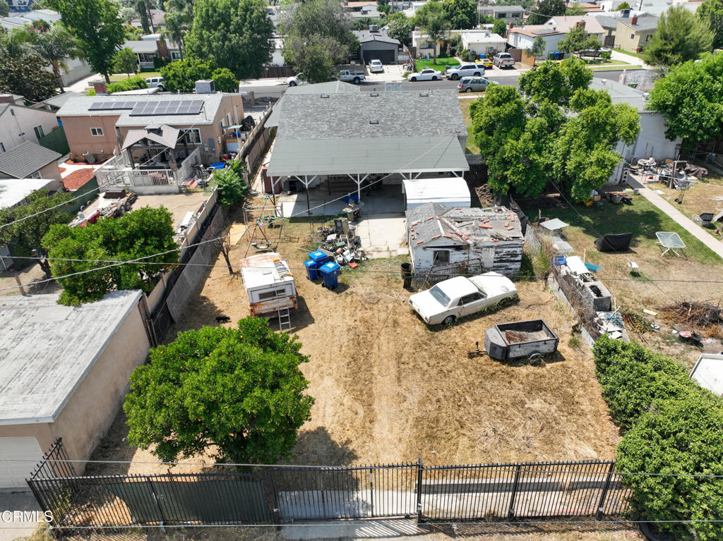 14306 Aztec Street Sylmar, CA 91342 - Photo 6 of 21 an aerial view of a house with yard swimming pool and outdoor seating
