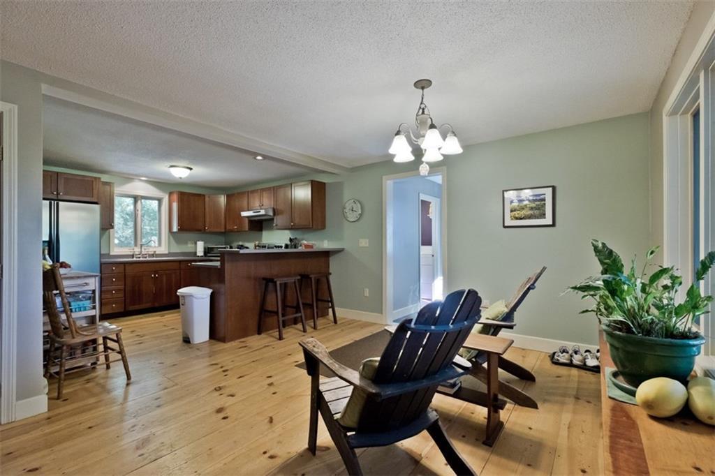 332 Del Chadbourne Road Bridgton, ME 04009 - Photo 7 of 31 Living area looking at kitchen