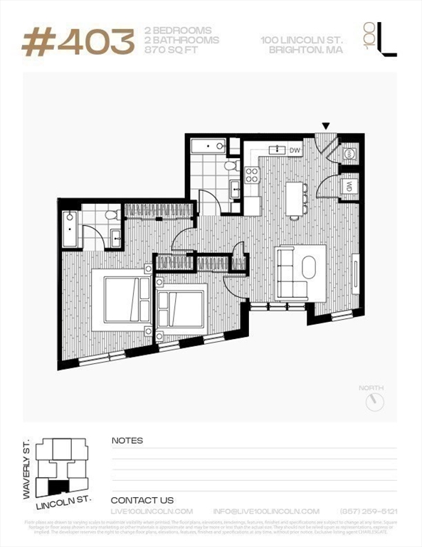 100 Lincoln Street, Unit 403 Boston, MA 02135 - Photo 16 of 23