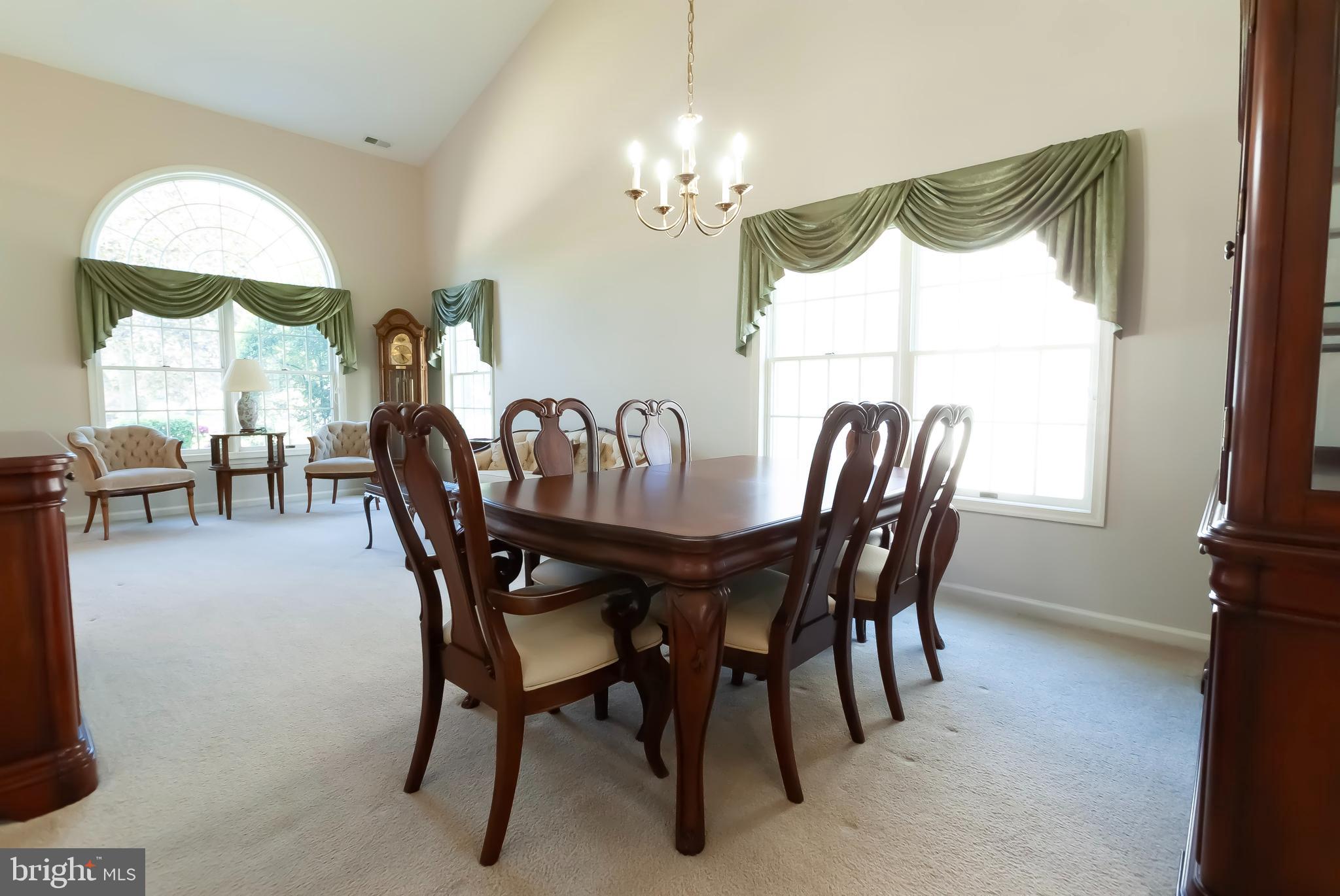 89 Lantern Lane Columbus, NJ 08022 - Photo 11 of 55 a view of a dining room with furniture window and outside view