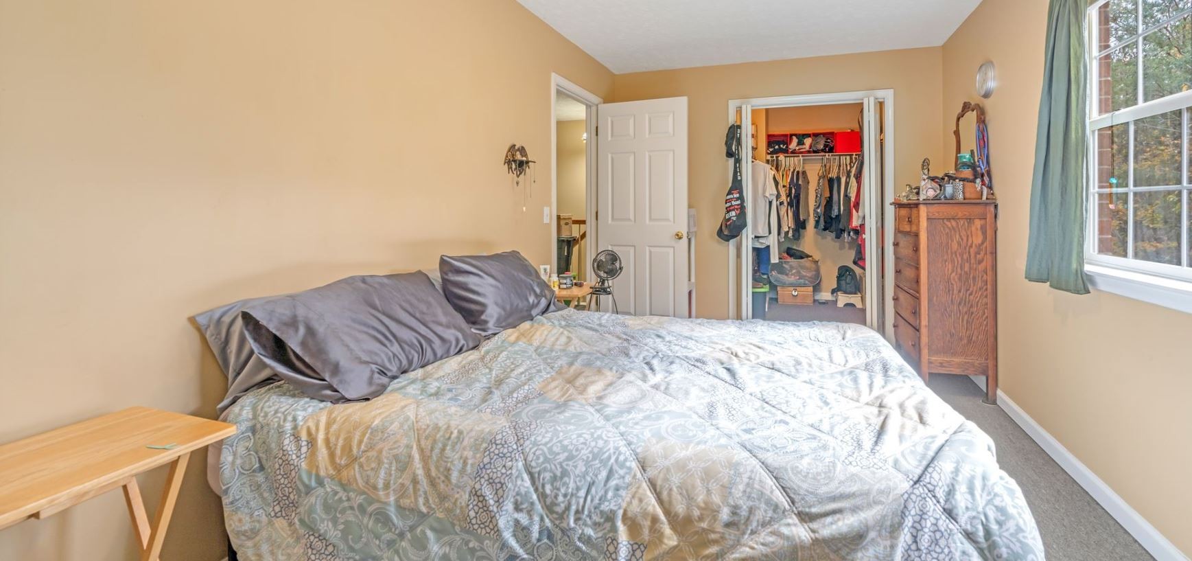 10092 Sneed Road Lyles, TN 37098 - Photo 28 of 31 a bedroom with a bed and a closet